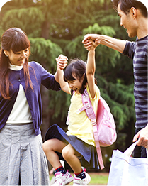 父母<br/>孩子安全健康<br/>永远放在第一位